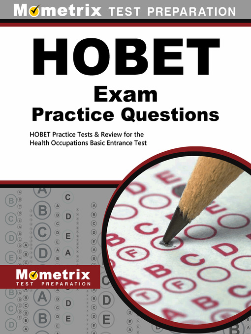 Title details for HOBET Practice Questions by HOBET Exam Secrets Test Prep Team - Available